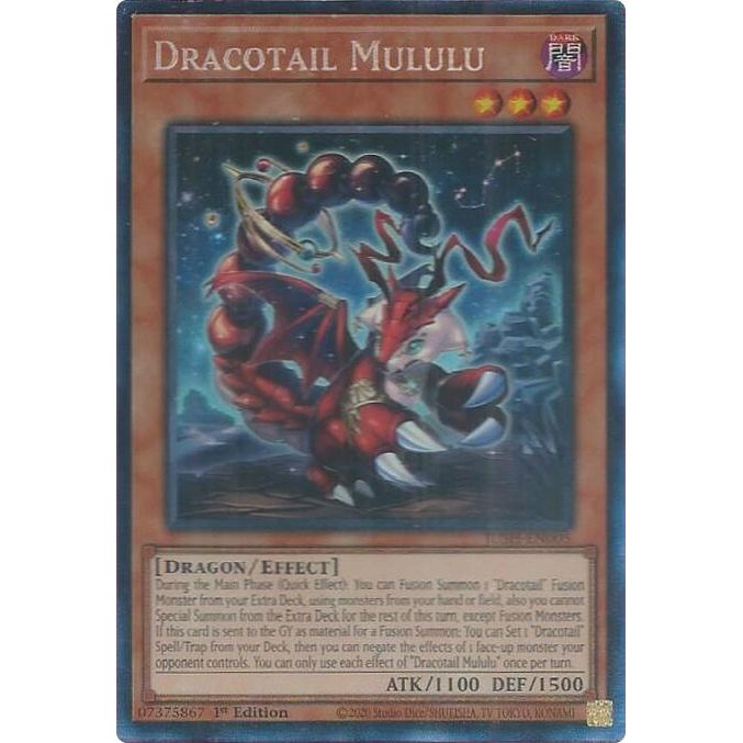 Image for Dracotail Mululu (CR) (JUSH-EN005) (JUSH) - YuGiOh