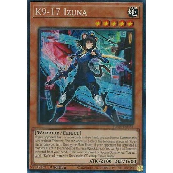 Image for K9-17 Izuna (CR) (JUSH-EN031) (JUSH) - YuGiOh
