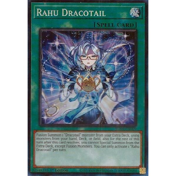 Image for Rahu Dracotail (CR) (JUSH-EN009) (JUSH) - YuGiOh