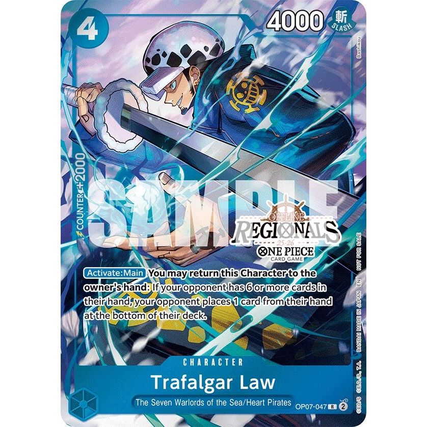 Image for Trafalgar Law (Offline Regional Participation Pack 2025 Vol.2) (OP07-047) (OP-PR) - One Piece Card Game