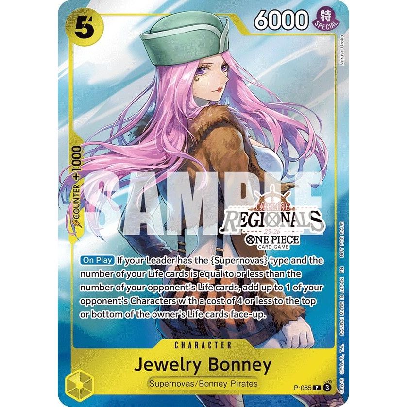 Image for Jewelry Bonney (Offline Regional Participation Pack 2025 Vol.2) (P-085) (OP-PR) - One Piece Card Game