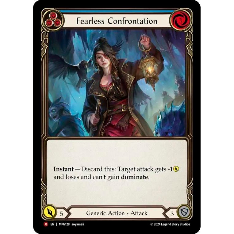 Image for Fearless Confrontation (MPG128) - Flesh and Blood TCG