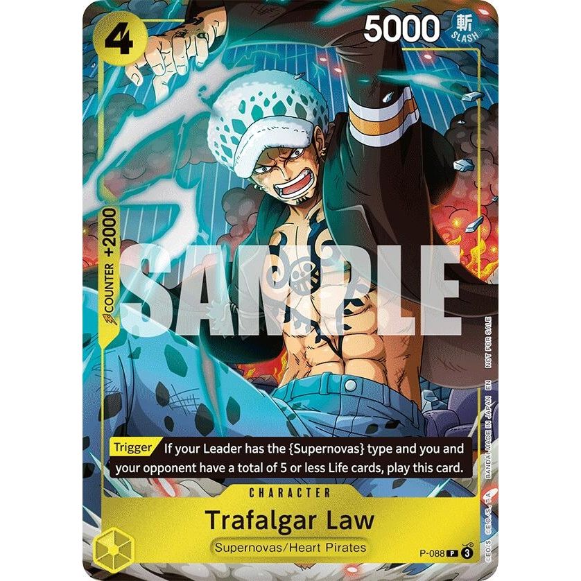 Image for Trafalgar Law (Event Pack Vol. 7) (P-088) (OP-PR) - One Piece Card Game