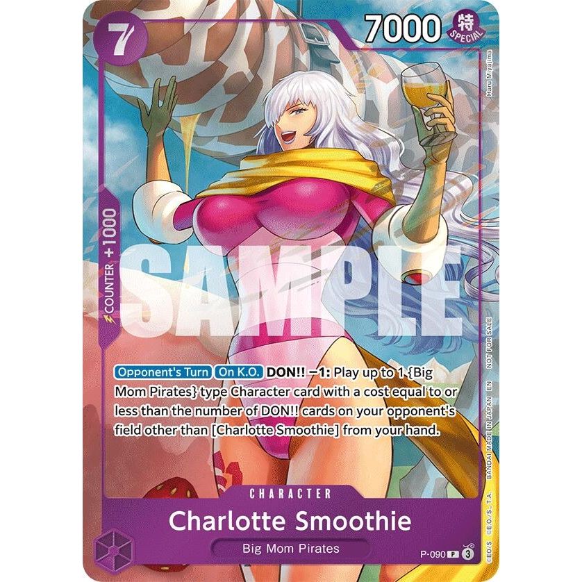 Image for Charlotte Smoothie (Event Pack Vol. 7) (P-090) (OP-PR) - One Piece Card Game