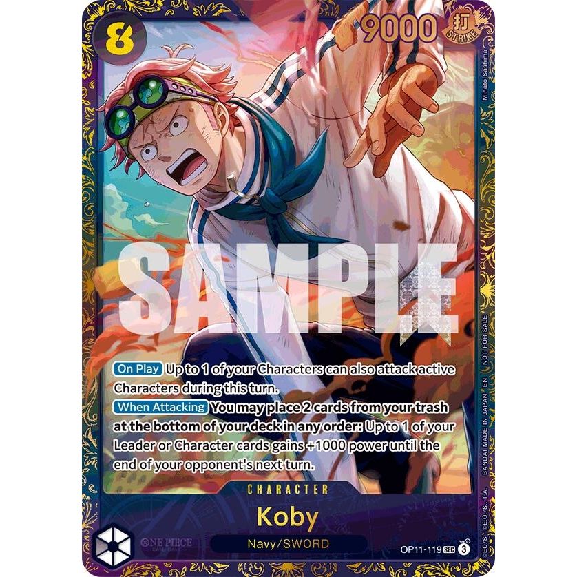 Image for Koby (Treasure Cup August 2025) (OP11-119) (OP-PR) - One Piece Card Game