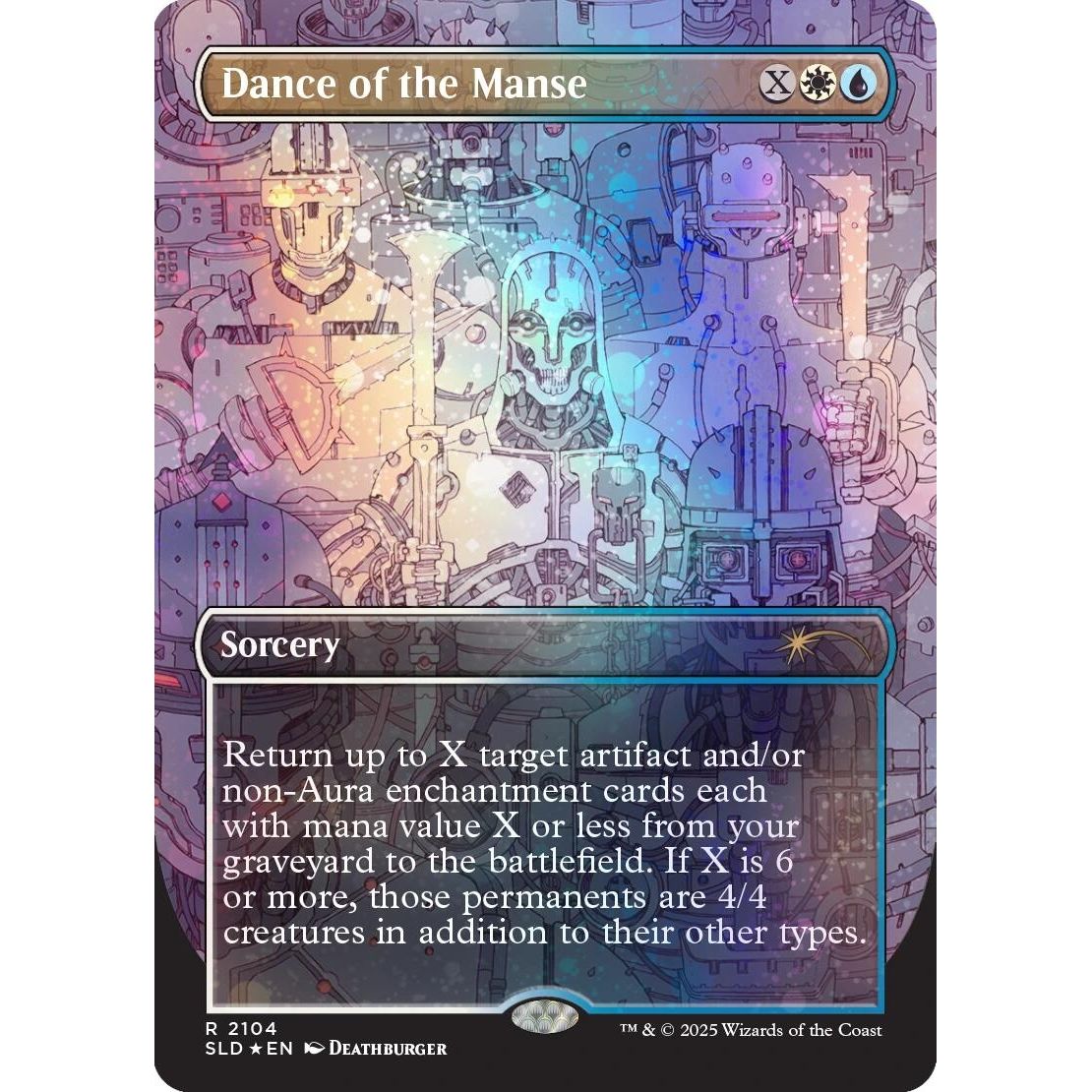 Image for Dance of the Manse (Galaxy Foil) (2104) (SLD) - Magic: The Gathering