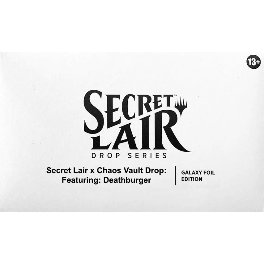 Image for Secret Lair x Chaos Vault Drop: Featuring: Deathburger (Galaxy Foil) - Magic: The Gathering
