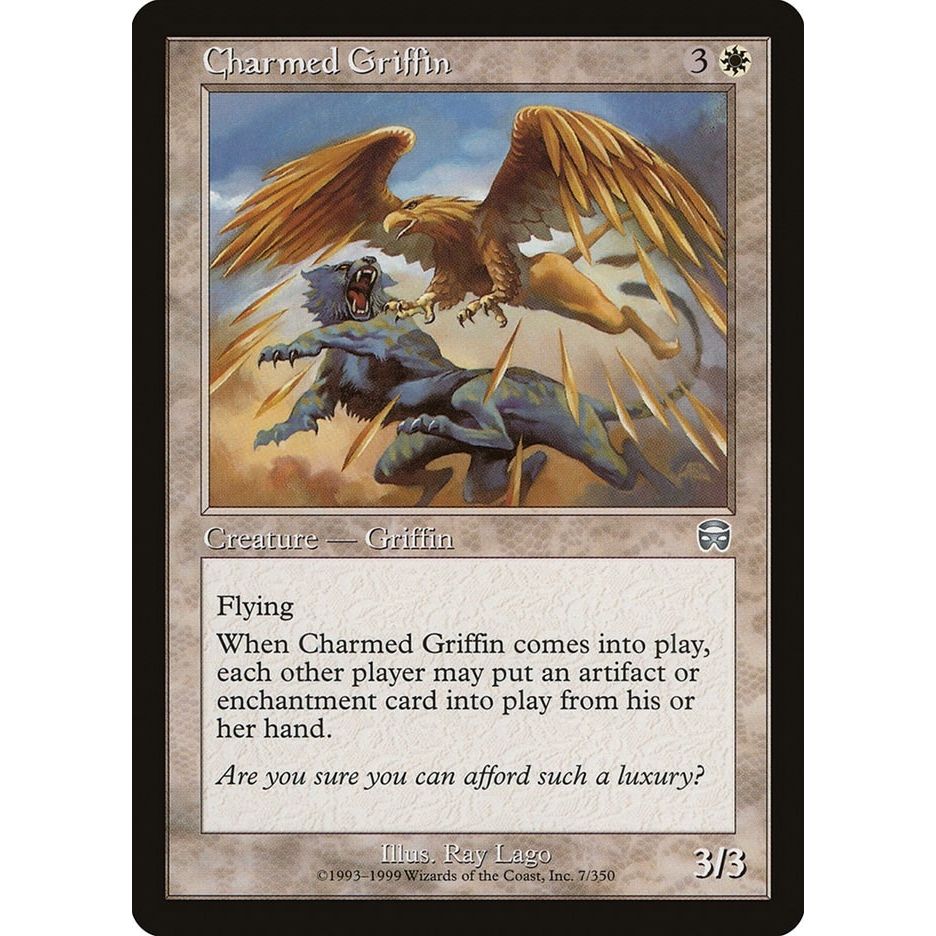 Image for Charmed Griffin (7) (MMQ) - Magic: The Gathering