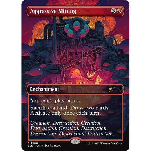 Image for Aggressive Mining (2108) (SLD) - Magic: The Gathering