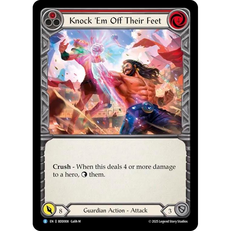 Image for Knock 'Em Off Their Feet (BDD008) (BDD) - Flesh and Blood TCG