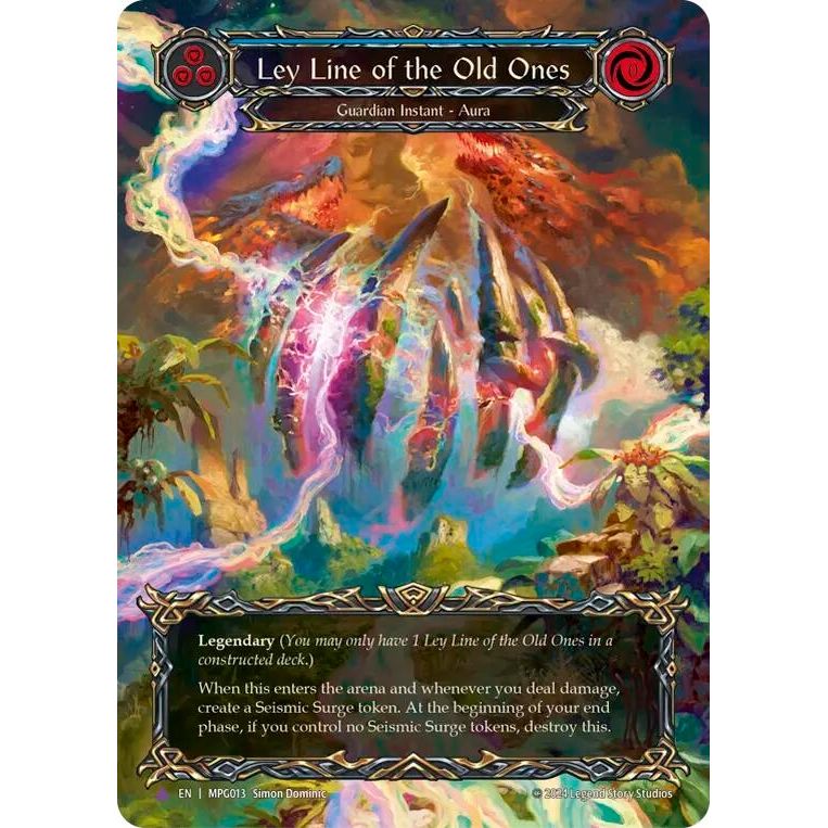 Image for Ley Line of the Old Ones (Marvel) (MPG013) - Flesh and Blood TCG