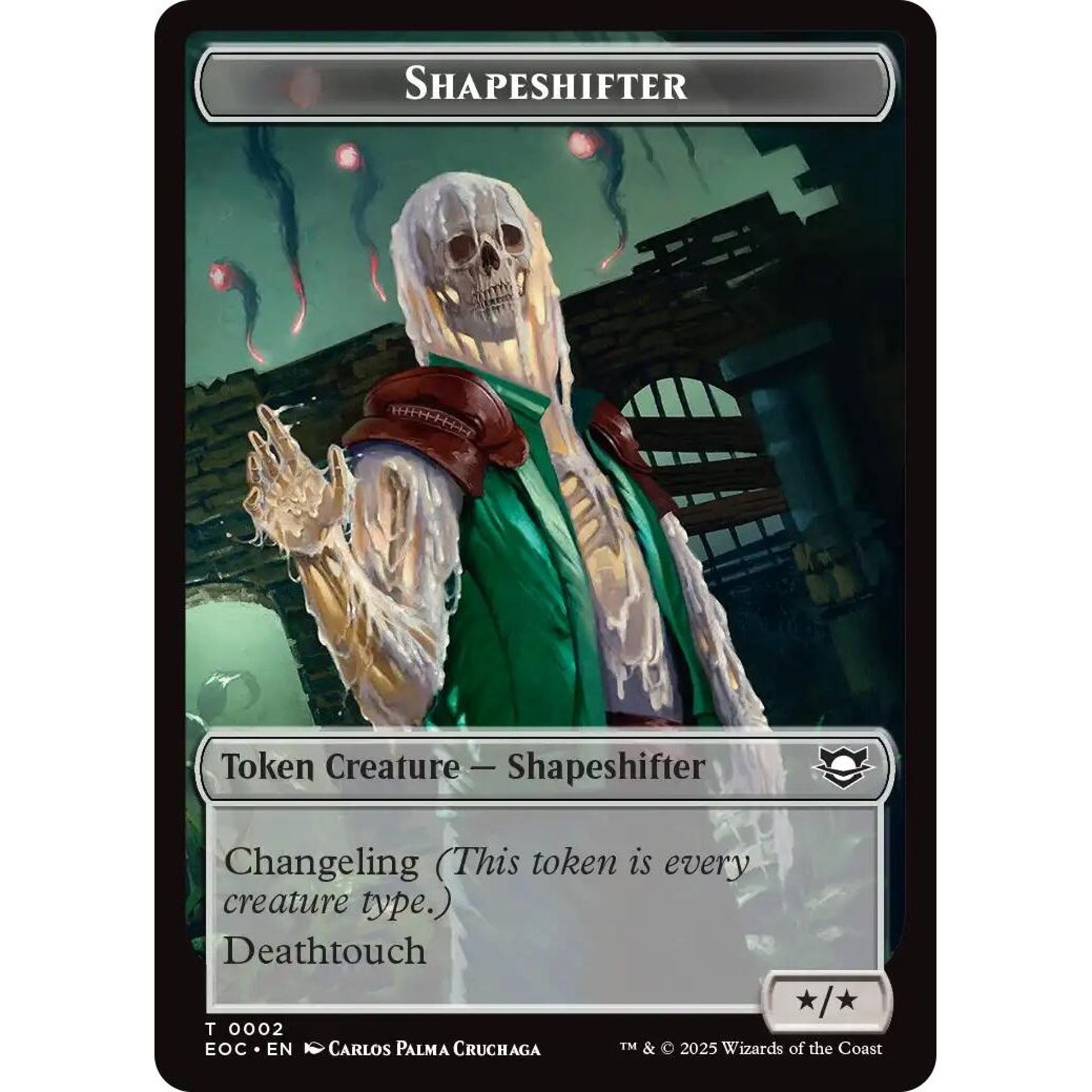 Image for Shapeshifter // Golem (0013) Double-Sided Token (2 // 13) (EOC) - Magic: The Gathering