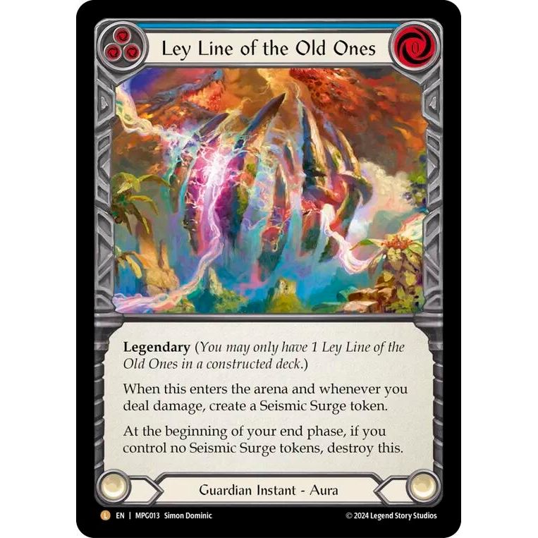 Image for Ley Line of the Old Ones (MPG013) - Flesh and Blood TCG
