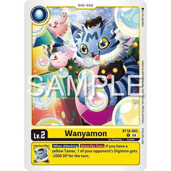 Image for Wanyamon (Time Stranger Demo Deck) (BT18-003 U) (DEMO) - Digimon Card Game