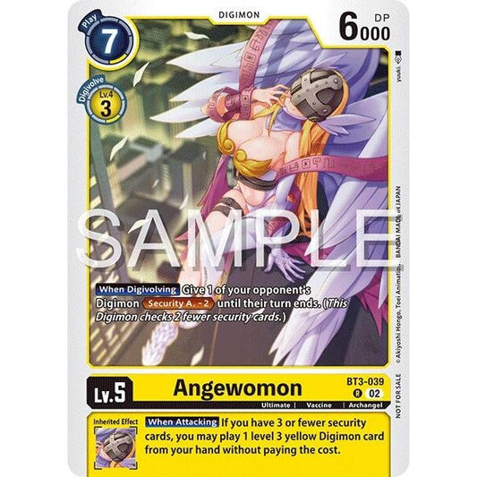 Image for Angewomon (Time Stranger Demo Deck) (BT3-039 R) (DEMO) - Digimon Card Game