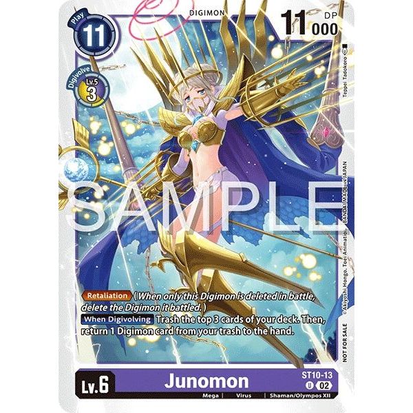 Image for Junomon (Time Stranger Demo Deck) (ST10-13 U) (DEMO) - Digimon Card Game