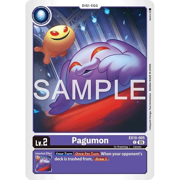 Image for Pagumon (EX10-005 C) (EX10) - Digimon Card Game