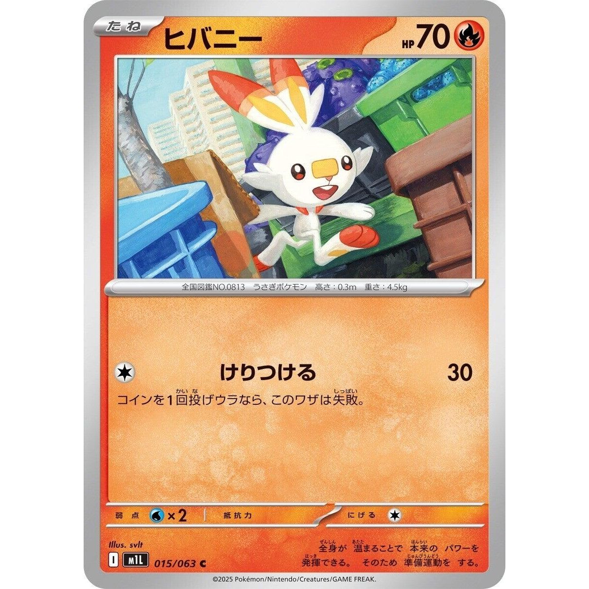 Image for Scorbunny (015/063) (m1L) - Pokemon Japan