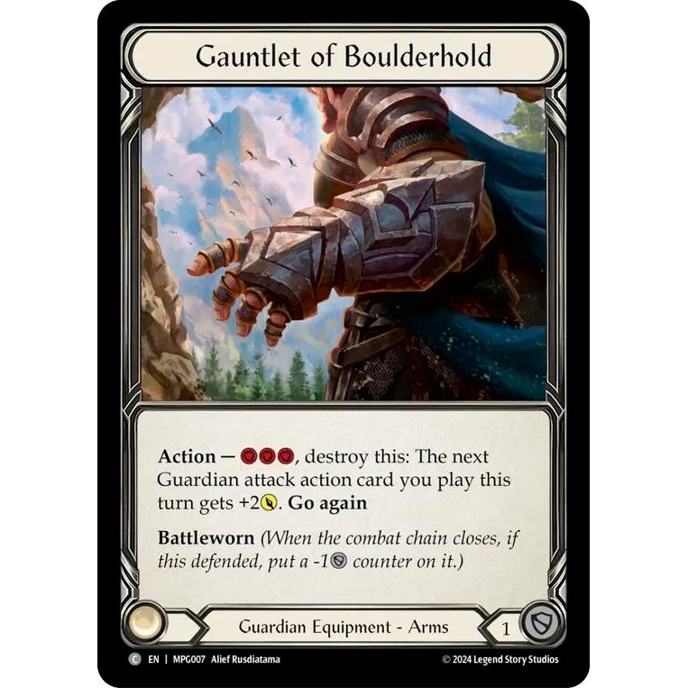 Image for Gauntlet of Boulderhold (MPG007) - Flesh and Blood TCG