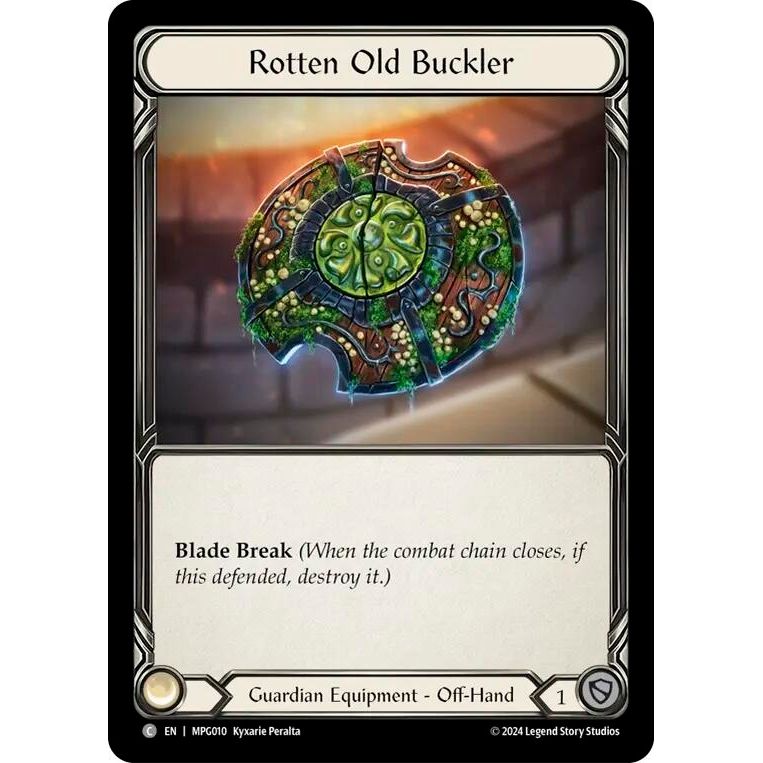 Image for Rotten Old Buckler (MPG010) - Flesh and Blood TCG