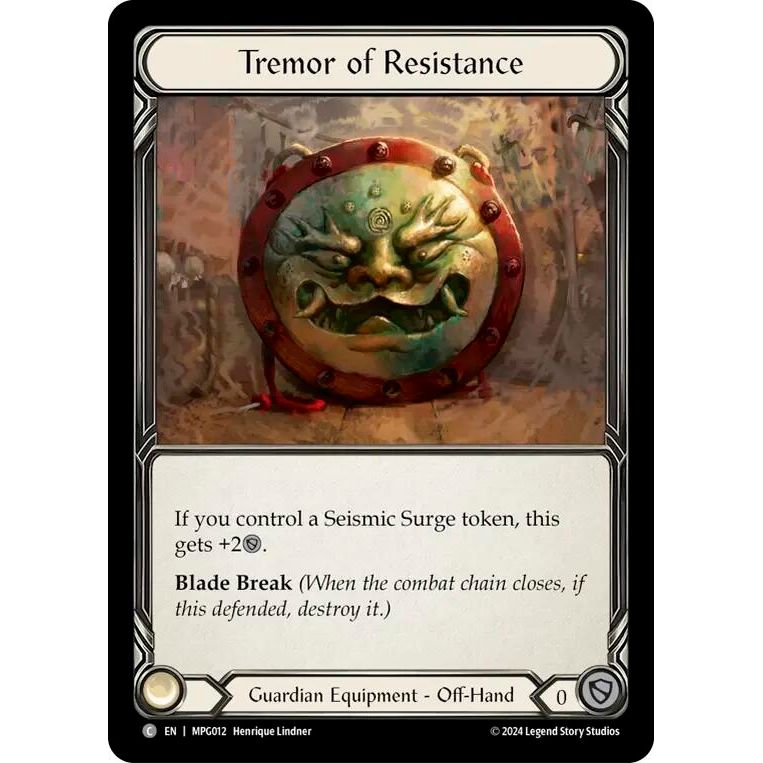 Image for Tremor of Resistance (MPG011) - Flesh and Blood TCG