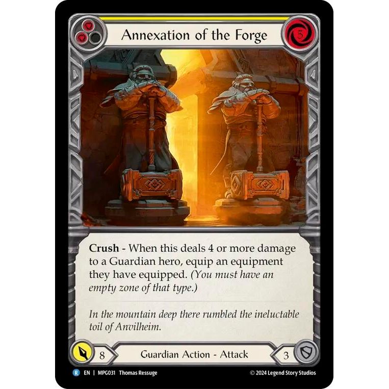 Image for Annexation of the Forge (MPG031) - Flesh and Blood TCG