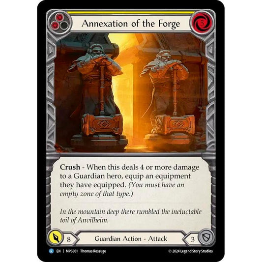 Image for Annexation of the Forge (MPG031) - Flesh and Blood TCG
