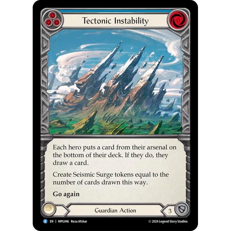 Image for Tectonic Instability (MPG046) - Flesh and Blood TCG