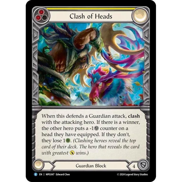 Image for Clash of Heads (MPG047) - Flesh and Blood TCG