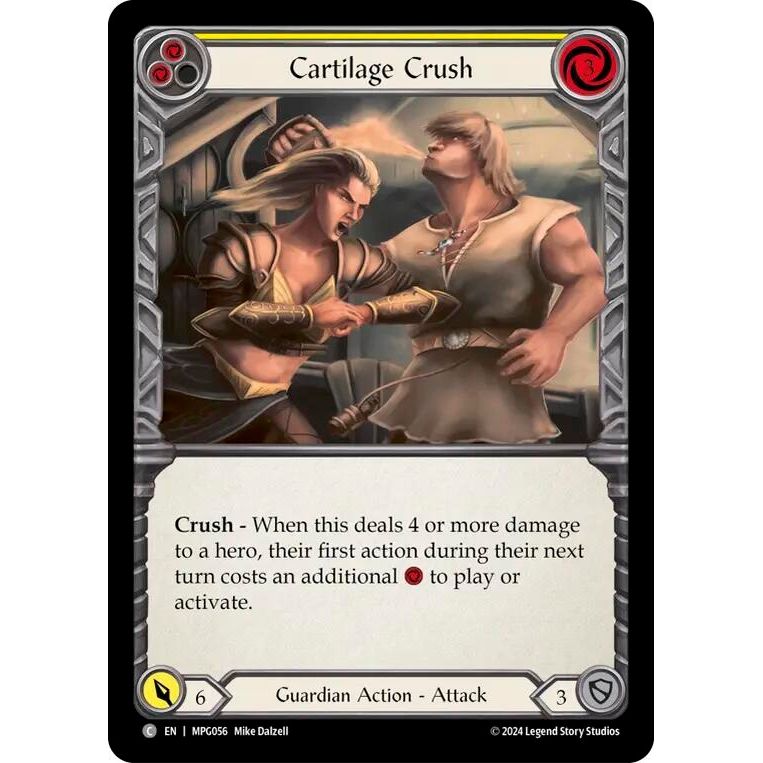 Image for Cartilage Crush (Yellow) (MPG056) - Flesh and Blood TCG