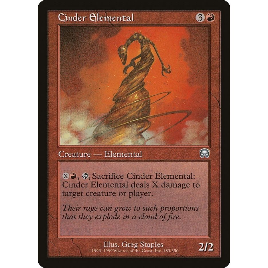 Image for Cinder Elemental (183) (MMQ) - Magic: The Gathering