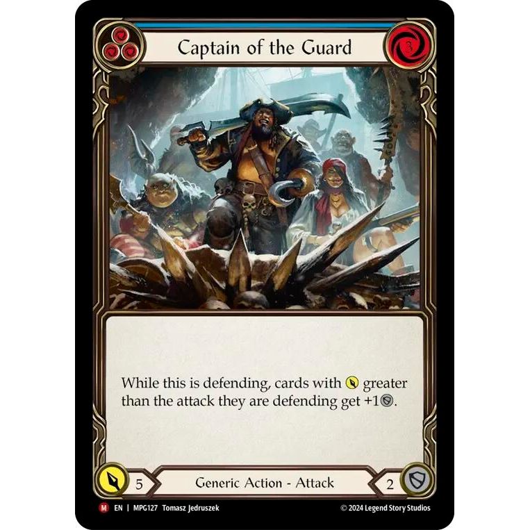 Image for Captain of the Guard (MPG127) - Flesh and Blood TCG