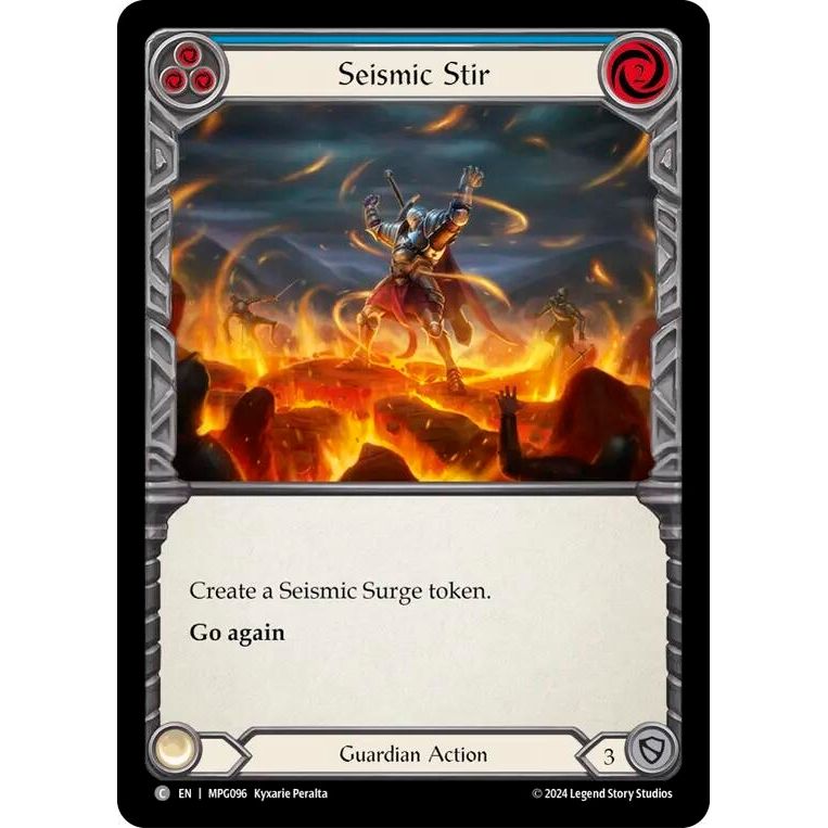 Image for Seismic Stir (Blue) (MPG096) - Flesh and Blood TCG