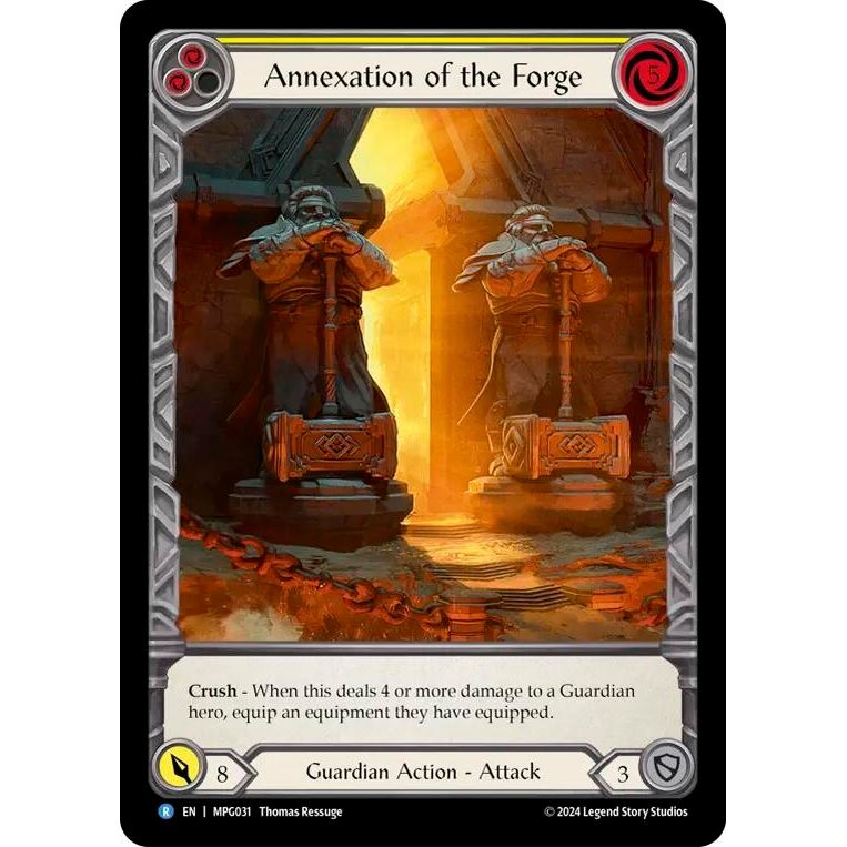 Image for Annexation of the Forge (Extended Art) (MPG031) - Flesh and Blood TCG