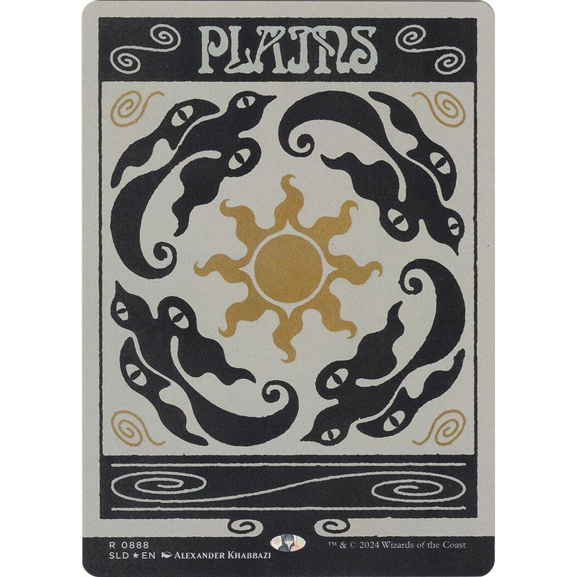 Image for Plains (0888) (Rainbow Foil) (888) (SLD) - Magic: The Gathering