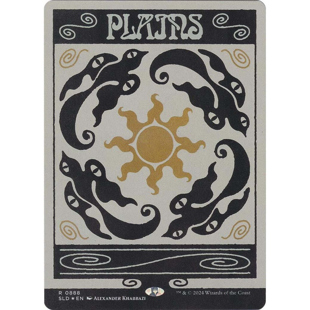 Image for Plains (0888) (Rainbow Foil) (888) (SLD) - Magic: The Gathering