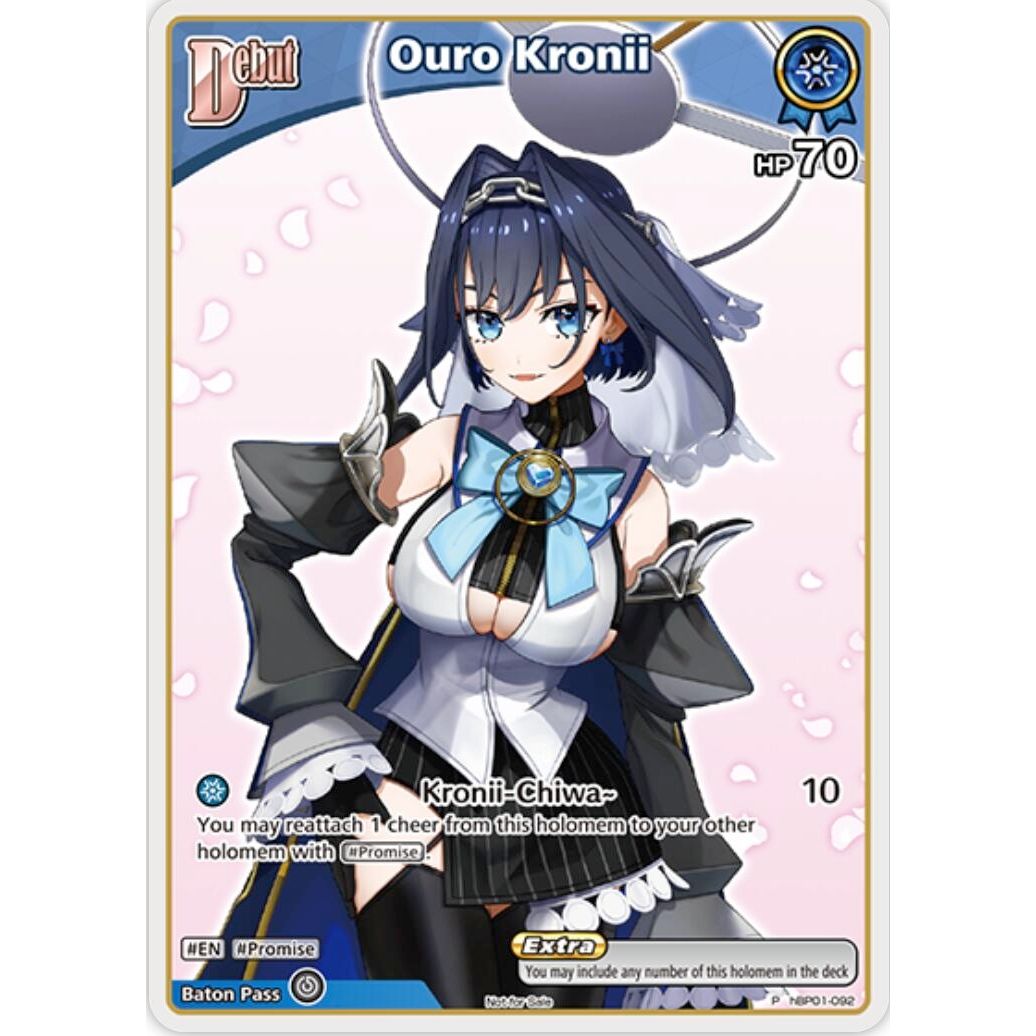 Image for Ouro Kronii (P) (hBP01-092) (hBP01-092) (hOCGP) - hololive OFFICIAL CARD GAME