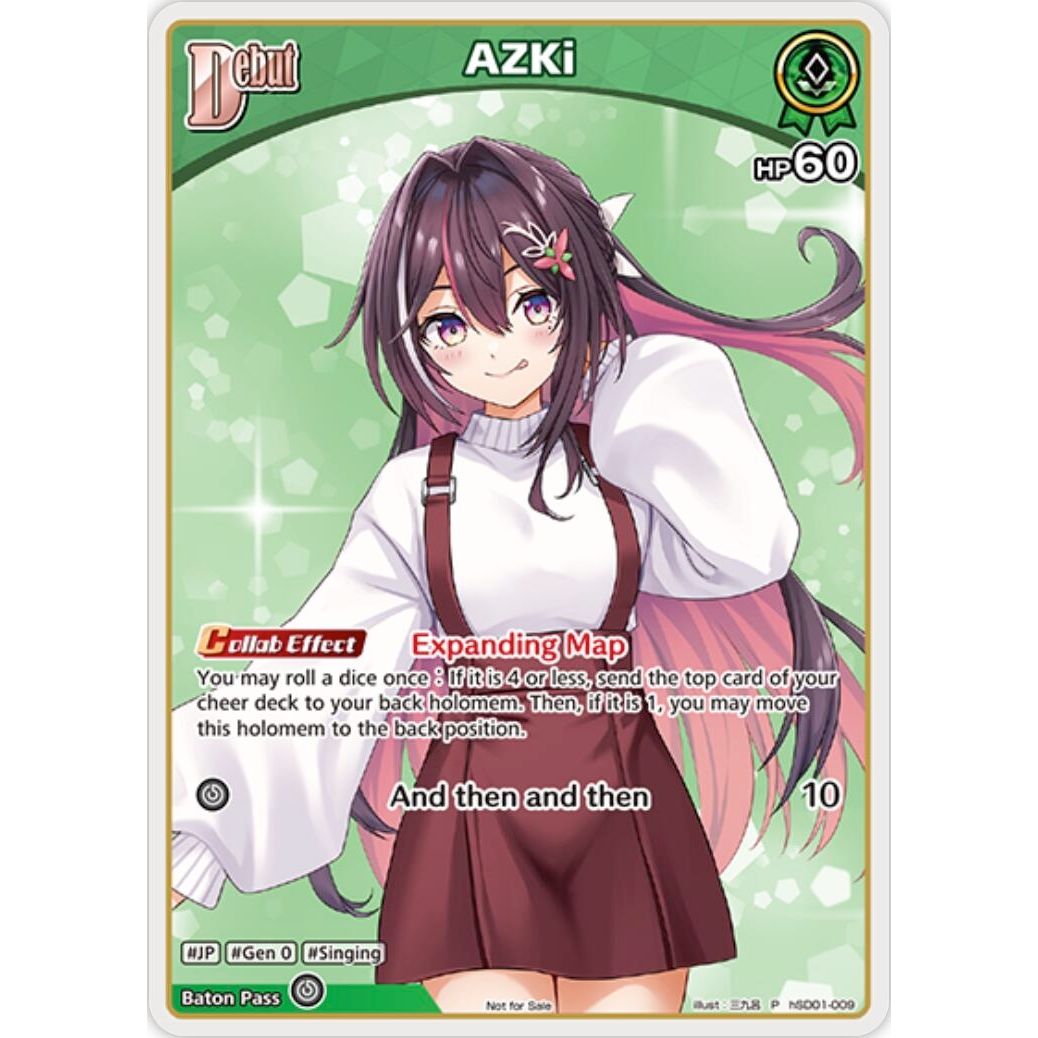 Image for AZKi (P) (hSD01-009) (hSD01-009) (hOCGP) - hololive OFFICIAL CARD GAME