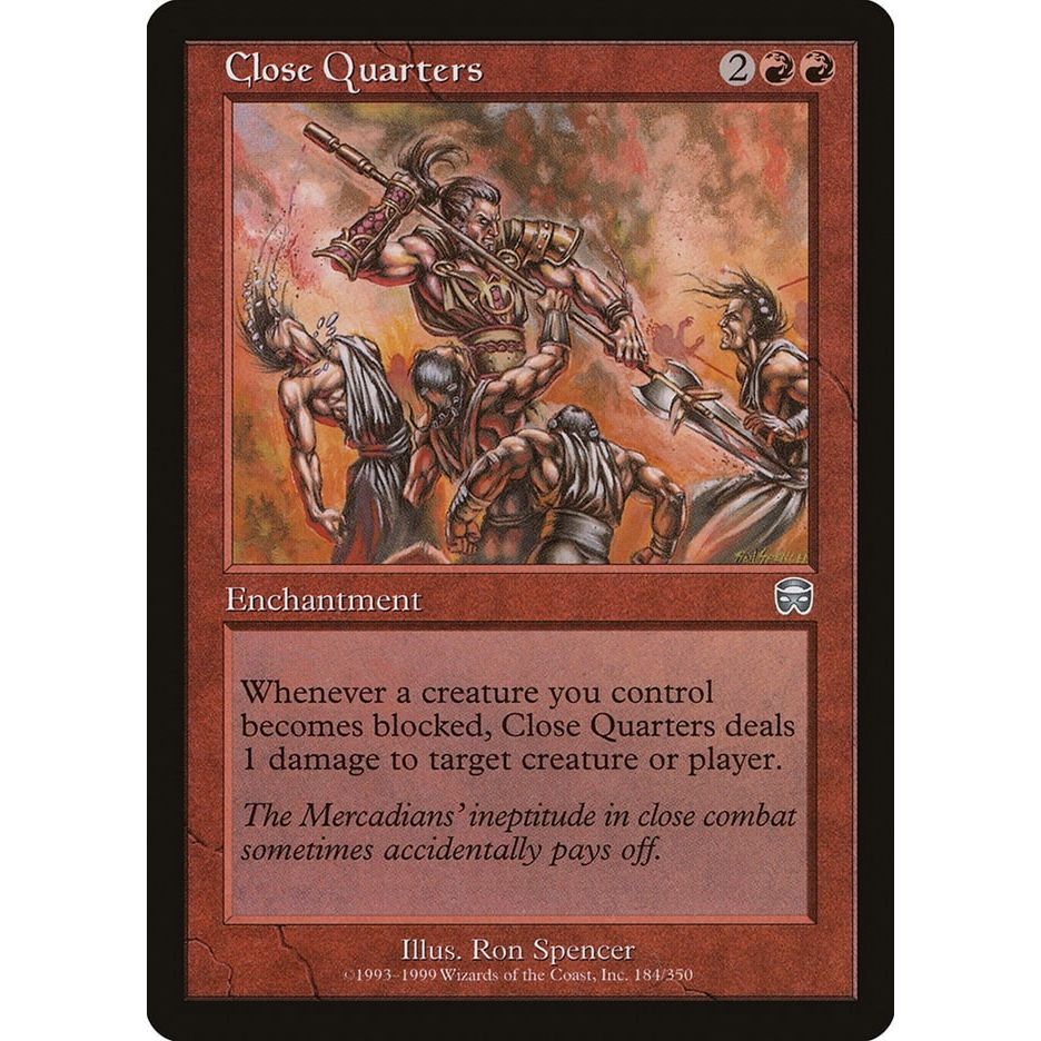 Image for Close Quarters (184) (MMQ) - Magic: The Gathering