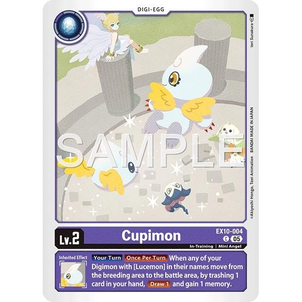Image for Cupimon (EX10-004 C) (EX10) - Digimon Card Game