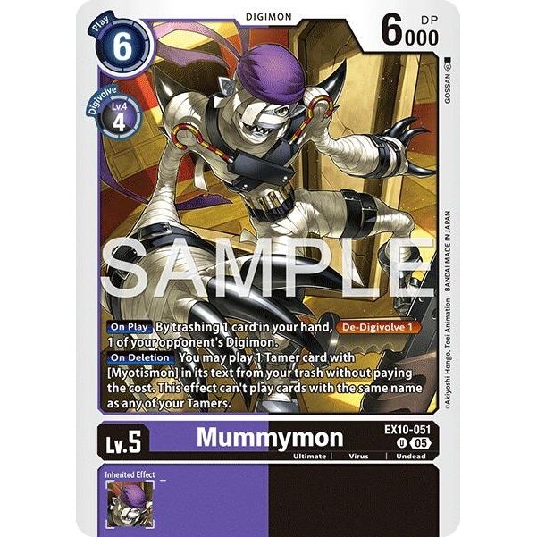Image for Mummymon (EX10-051 U) (EX10) - Digimon Card Game