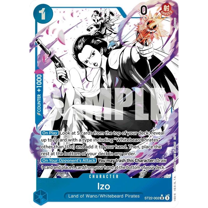 Image for Izo (Parallel) (ST22-002) (ST-22) - One Piece Card Game