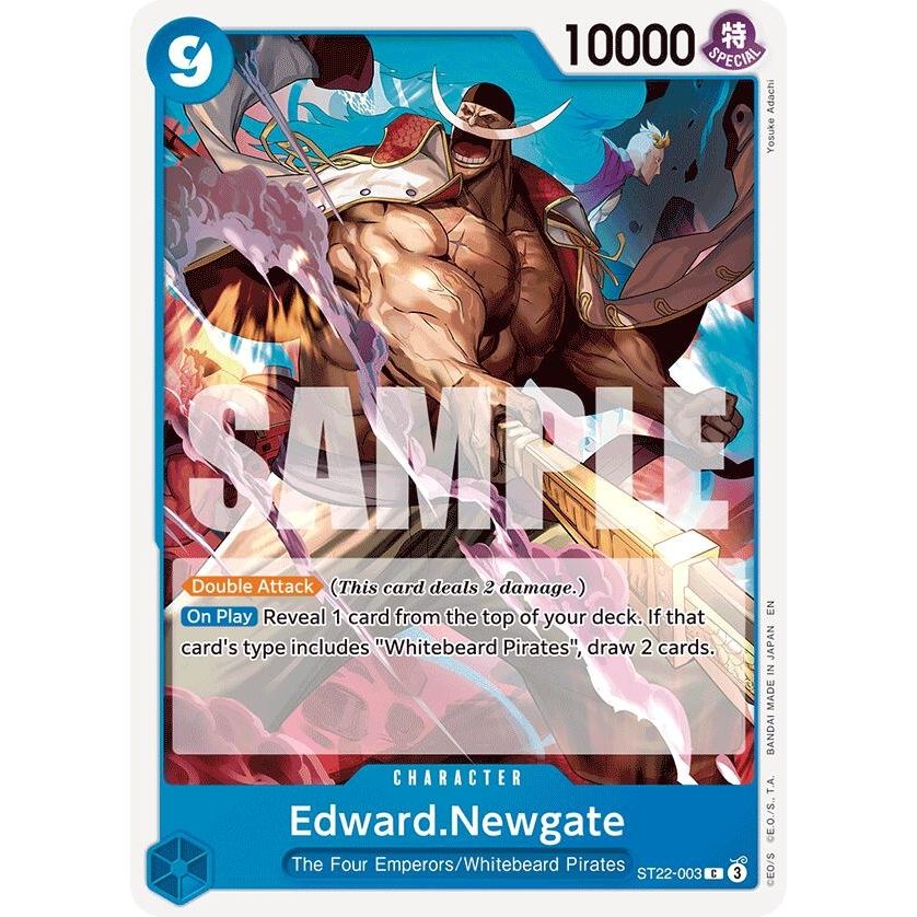 Image for Edward.Newgate (ST22-003) (ST-22) - One Piece Card Game