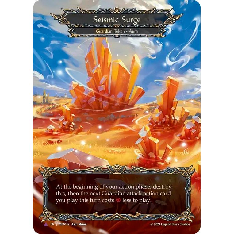 Image for Seismic Surge (Crystal) (Marvel) (MPG112) - Flesh and Blood TCG