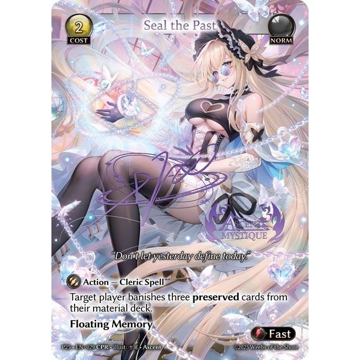 Image for Seal the Past (CPR) (029) (P) - Grand Archive TCG