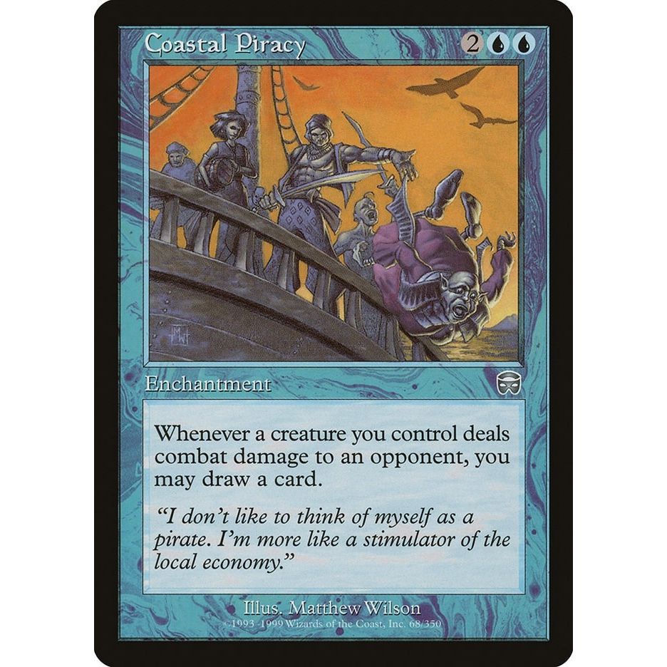 Image for Coastal Piracy (68) (MMQ) - Magic: The Gathering