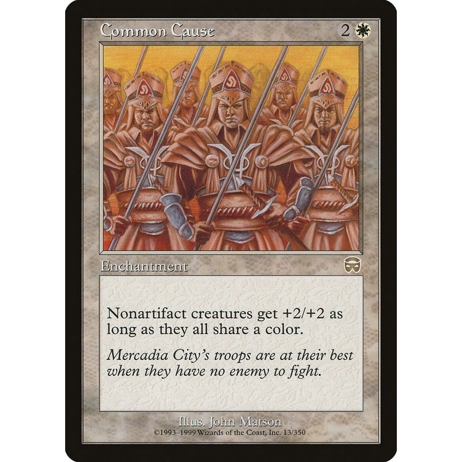Image for Common Cause (13) (MMQ) - Magic: The Gathering