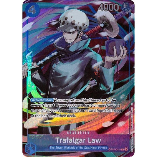 Trafalgar Law (Seven Warlords of the Sea Binder Set) (OP07-047) (OP-PR)