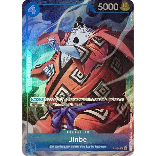 Jinbe (Seven Warlords of the Sea Binder Set) (P-030) (OP-PR)