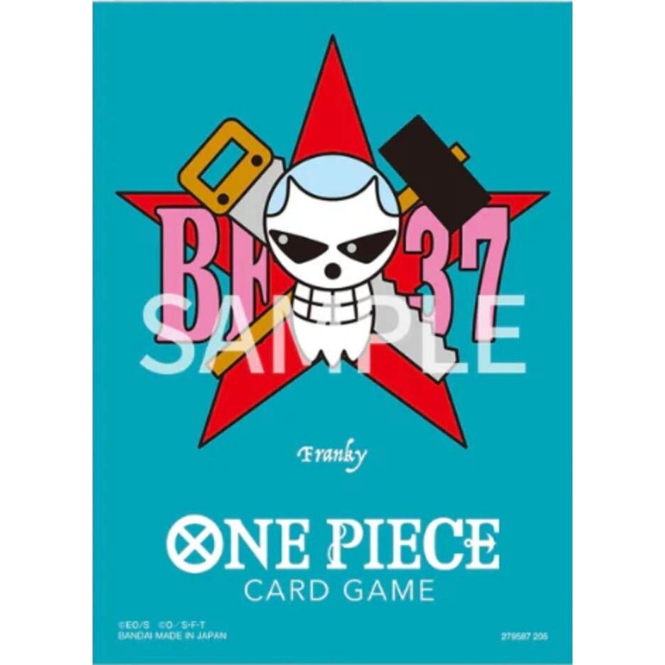 Image for One Piece Card Game Official Sleeves - Premium Franky (70-Pack) - Card Sleeves